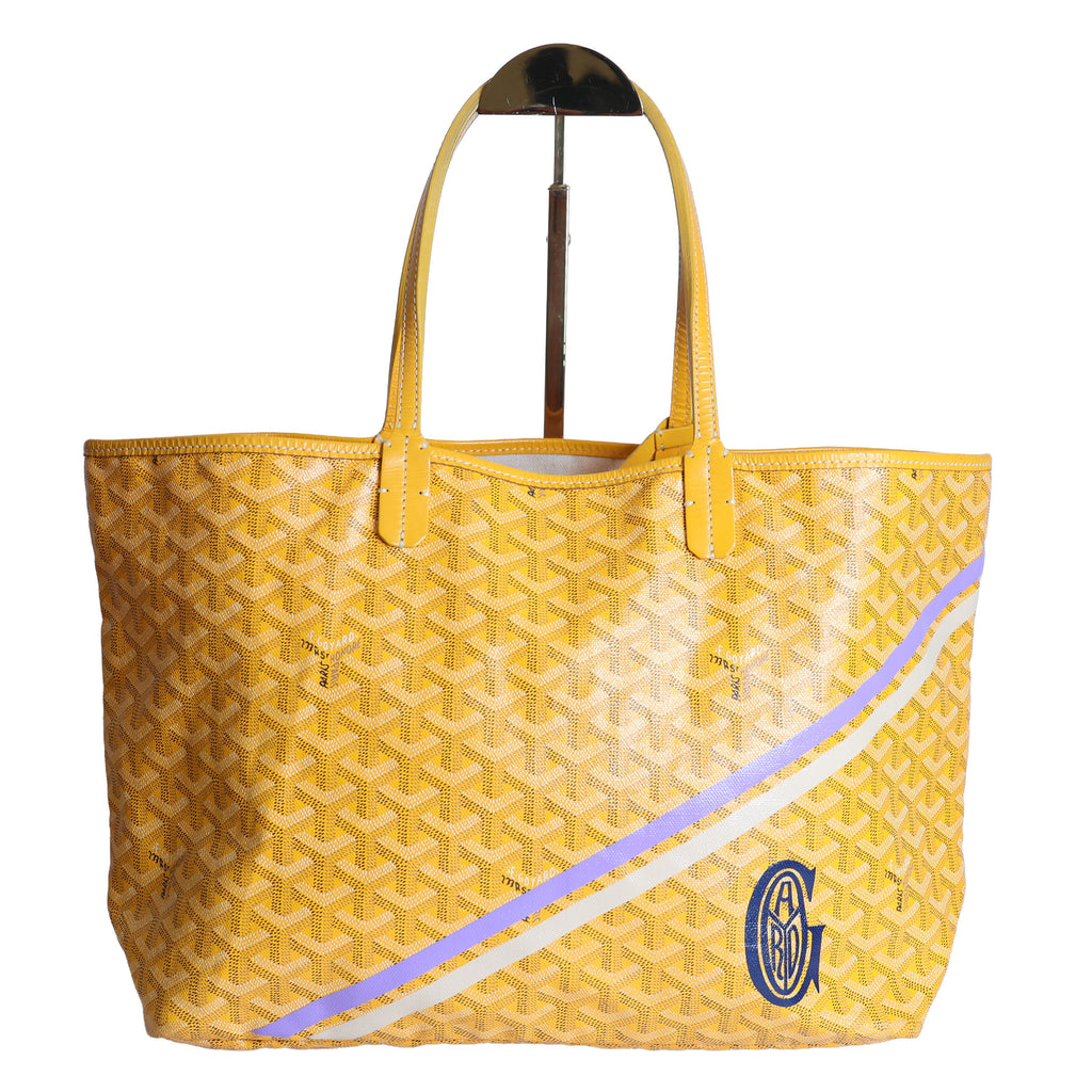 Preloved GOYARD St Louis PM Tote Yellow Bag | Luxe Again Mason