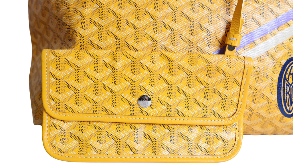 Preloved GOYARD St Louis PM Tote Yellow Bag | Luxe Again Mason