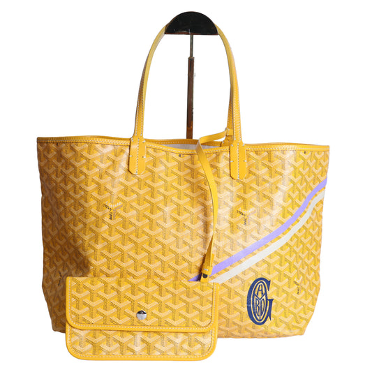 Preloved GOYARD St Louis PM Tote Yellow Bag | Luxe Again Mason
