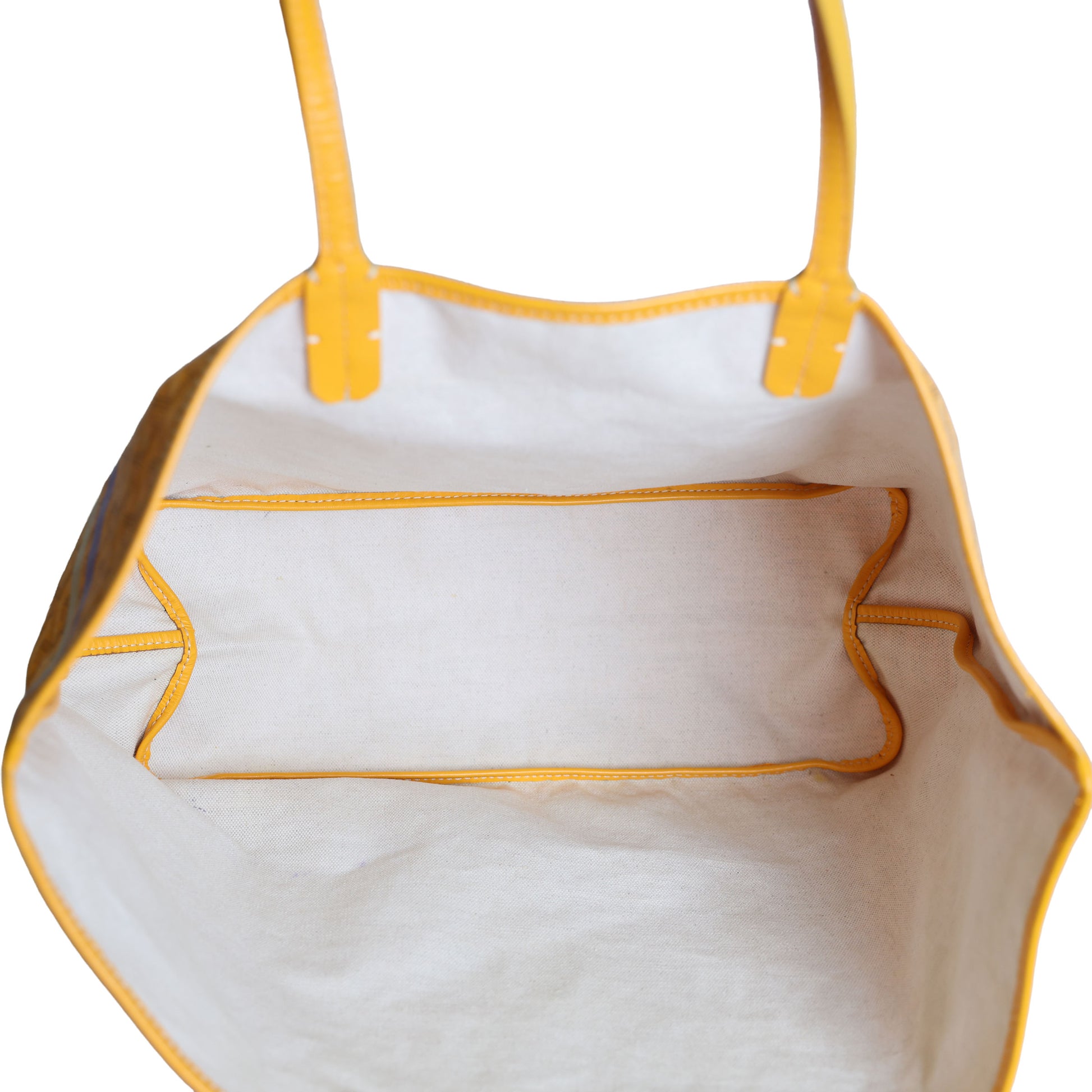 Preloved GOYARD St Louis PM Tote Yellow Bag | Luxe Again Mason