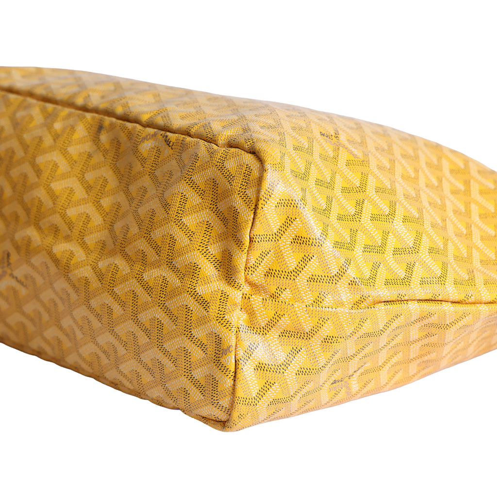 Preloved GOYARD St Louis PM Tote Yellow Bag | Luxe Again Mason