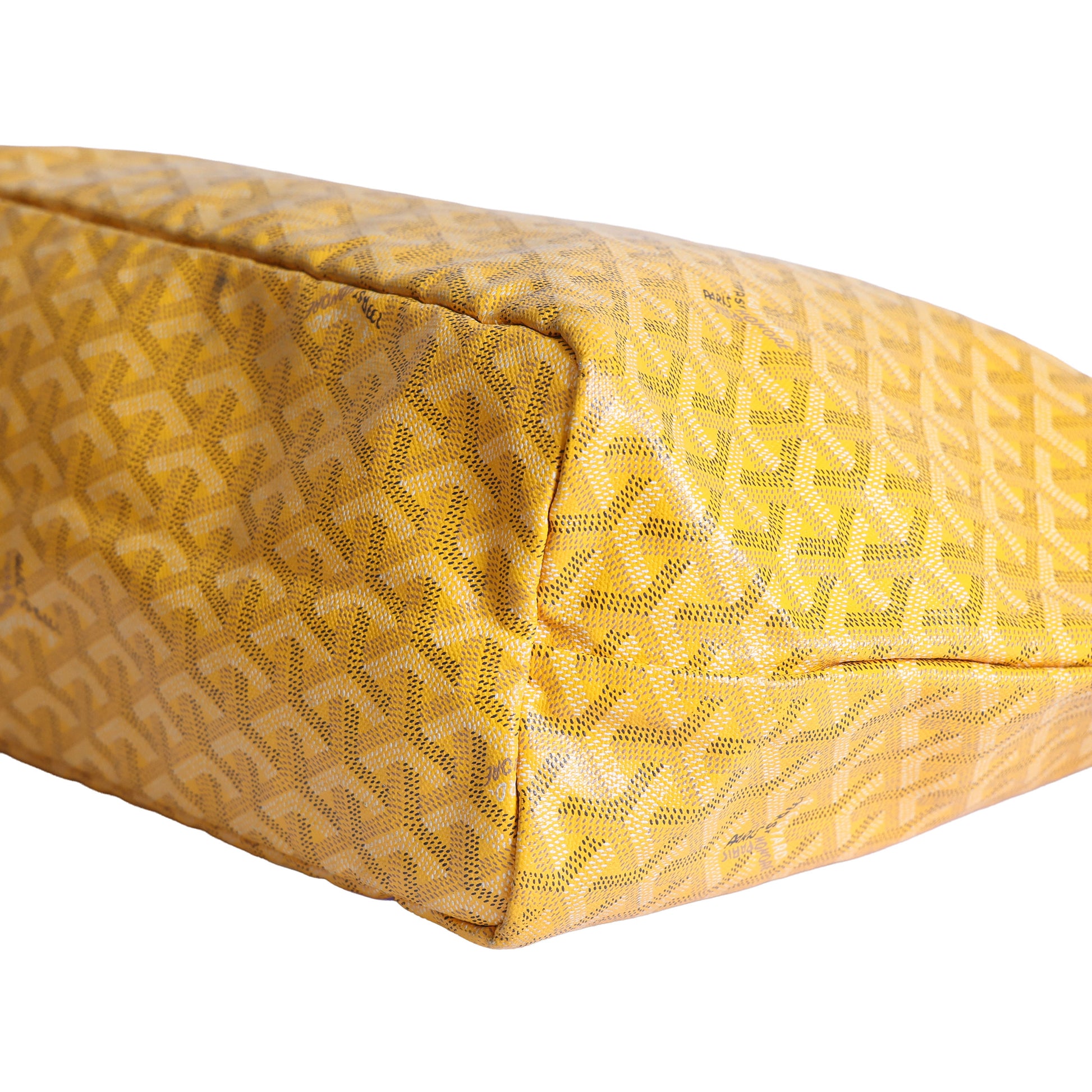 Preloved GOYARD St Louis PM Tote Yellow Bag | Luxe Again Mason