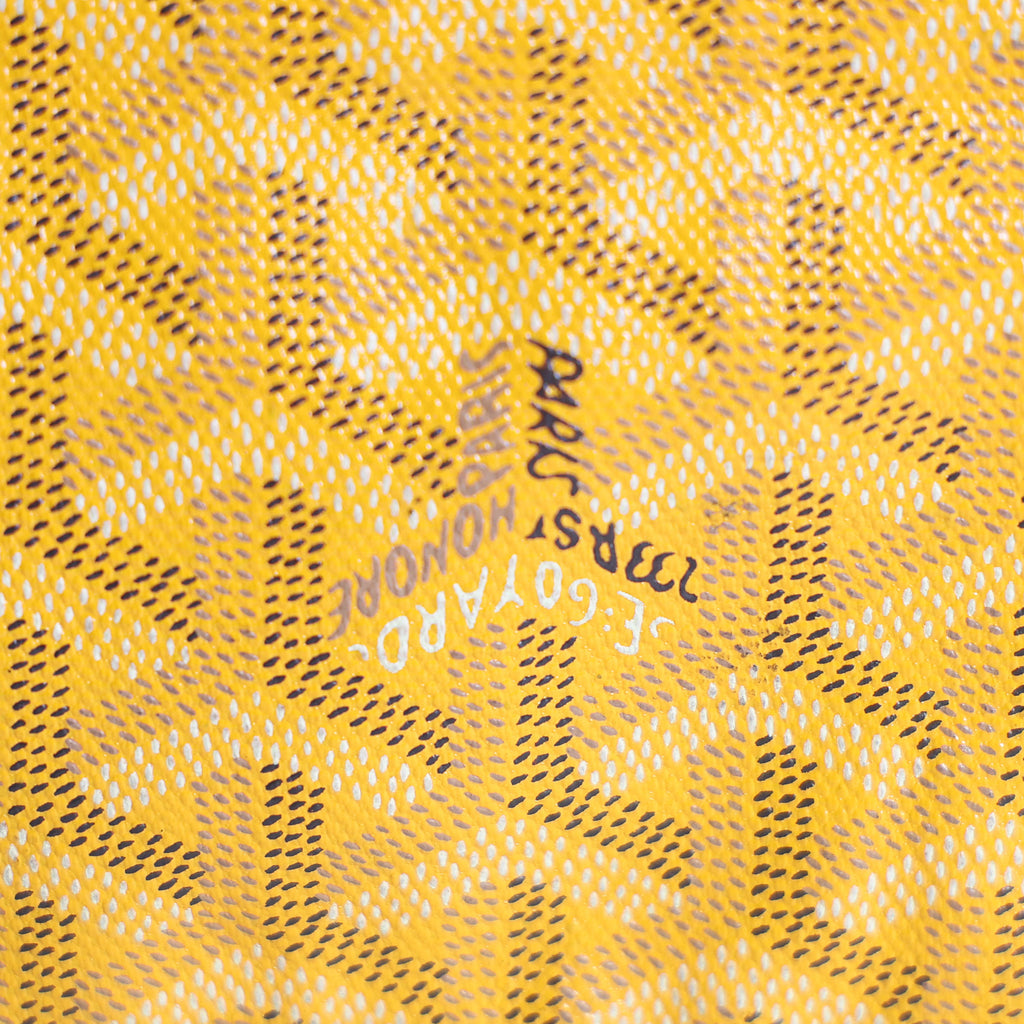 Preloved GOYARD St Louis PM Tote Yellow Bag | Luxe Again Mason