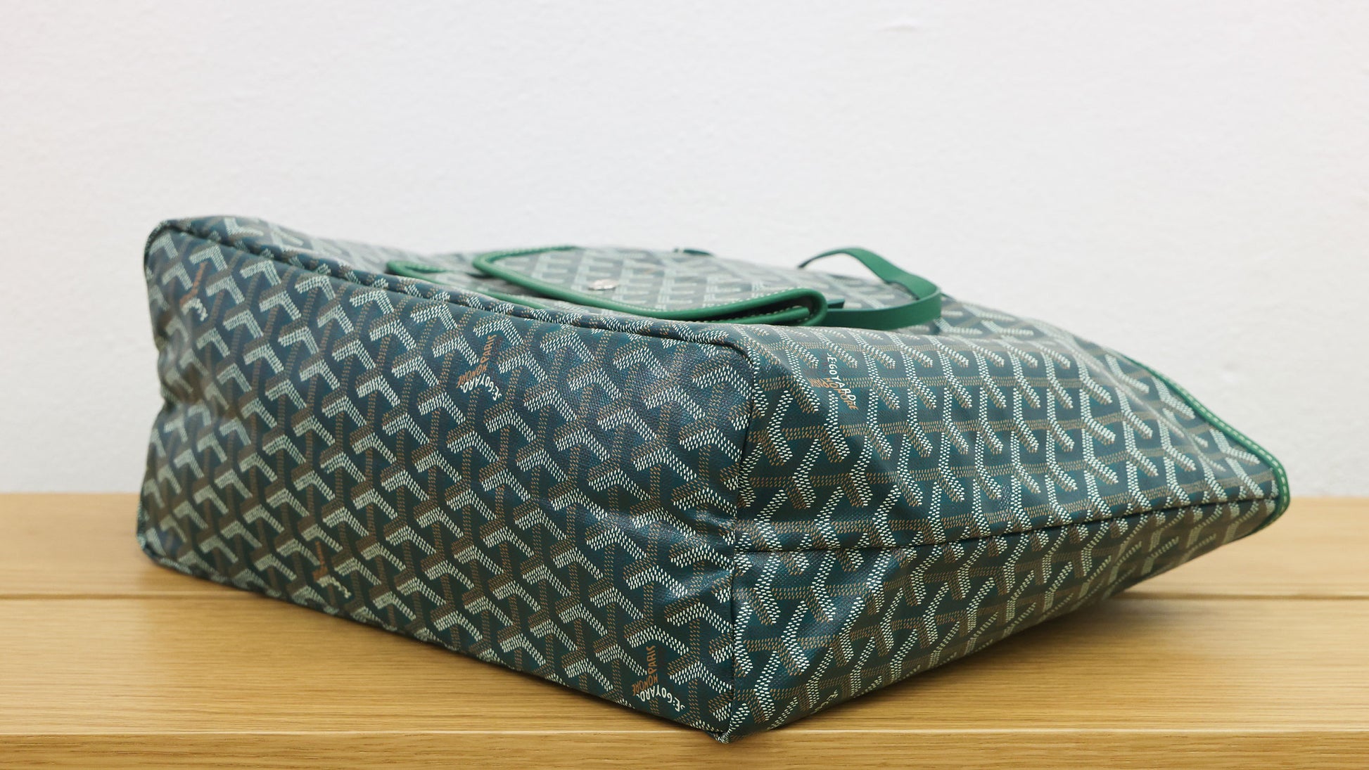 Pre-owned GOYARD St Louis PM Tote Green | Luxe Again Maison 