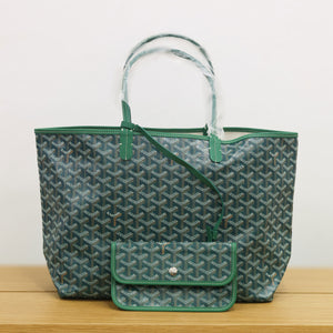 Pre-owned GOYARD St Louis PM Tote Green | Luxe Again Maison 
