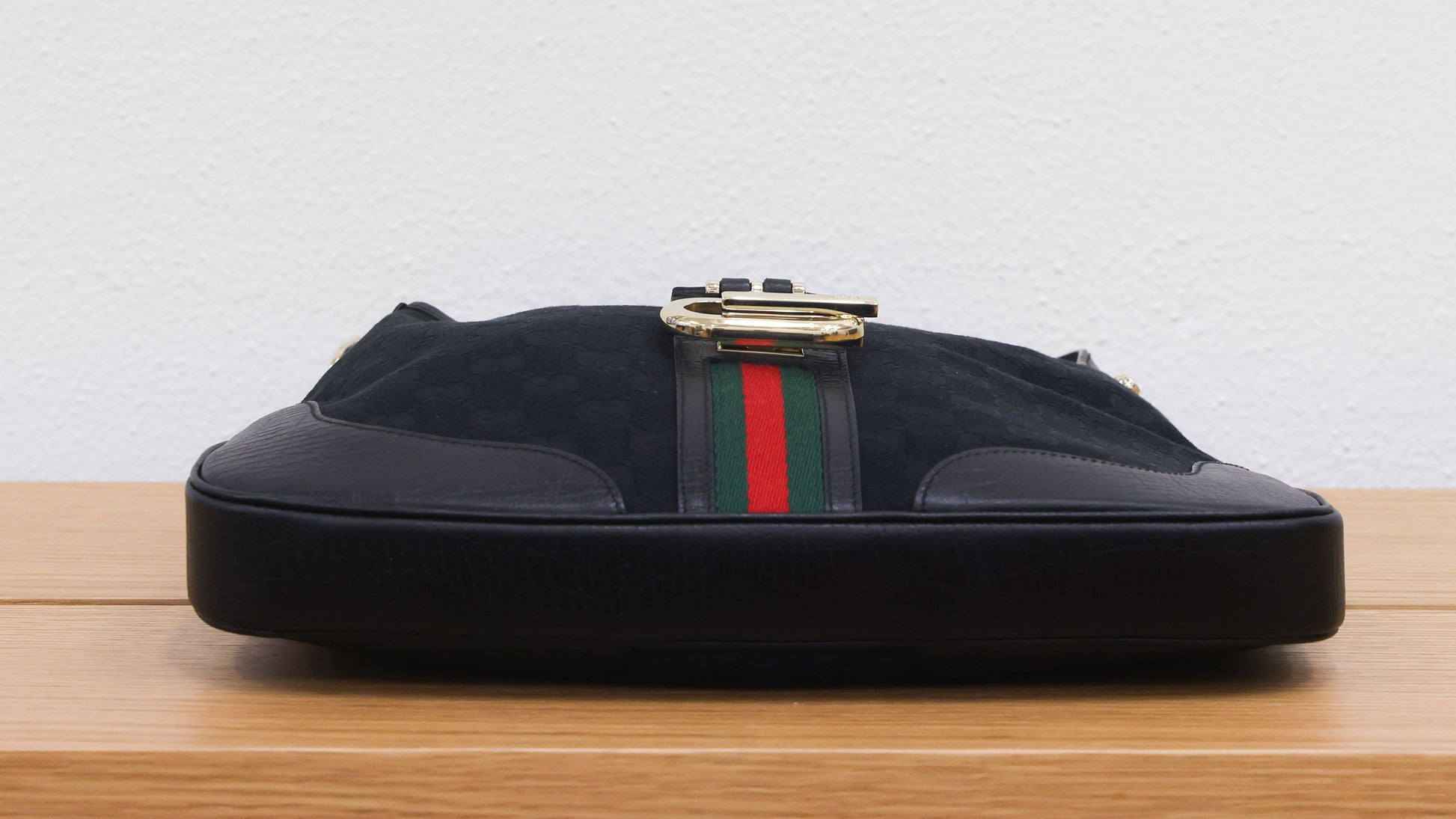 Preloved GUCCI GG Canvas Jackie Web Sherry Line Shoulder Bag 130779 | Luxe Again Maison