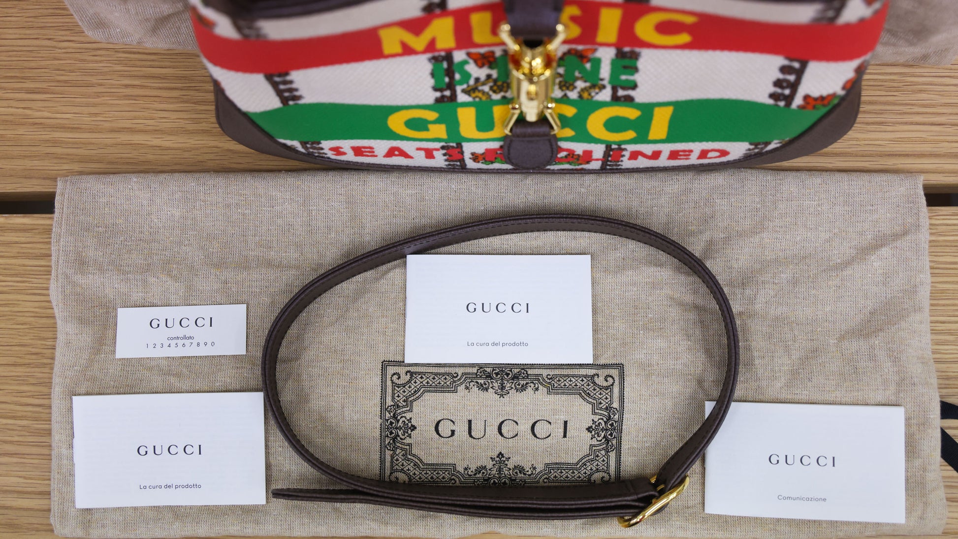 Pre-owned GUCCI Jackie 1961 Small E Barrier & W Griffin The R Crown 636706 Bag | Luxe Again Maison