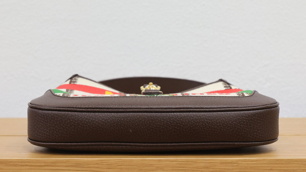 Pre-owned GUCCI Jackie 1961 Small E Barrier & W Griffin The R Crown 636706 Bag | Luxe Again Maison