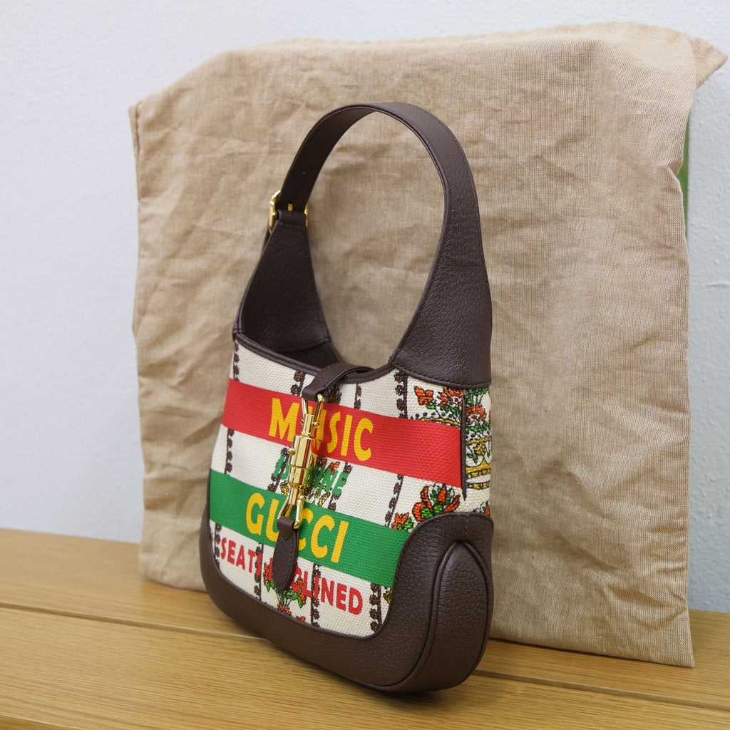 Pre-owned GUCCI Jackie 1961 Small E Barrier & W Griffin The R Crown 636706 Bag | Luxe Again Maison