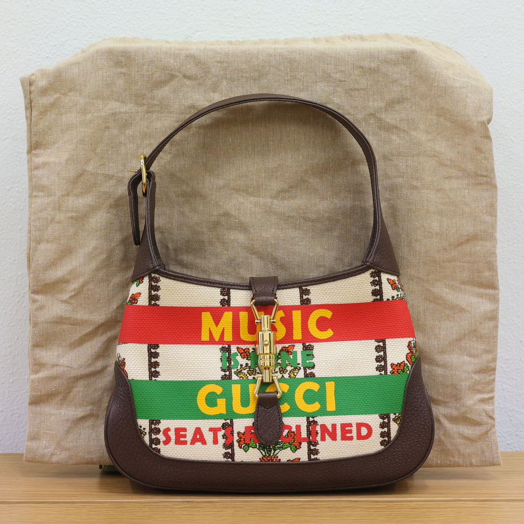Pre-owned GUCCI Jackie 1961 Small E Barrier & W Griffin The R Crown 636706 Bag | Luxe Again Maison