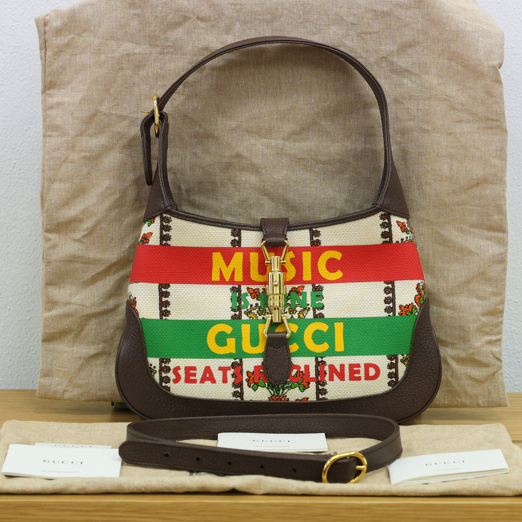Pre-owned GUCCI Jackie 1961 Small E Barrier & W Griffin The R Crown 636706 Bag | Luxe Again Maison
