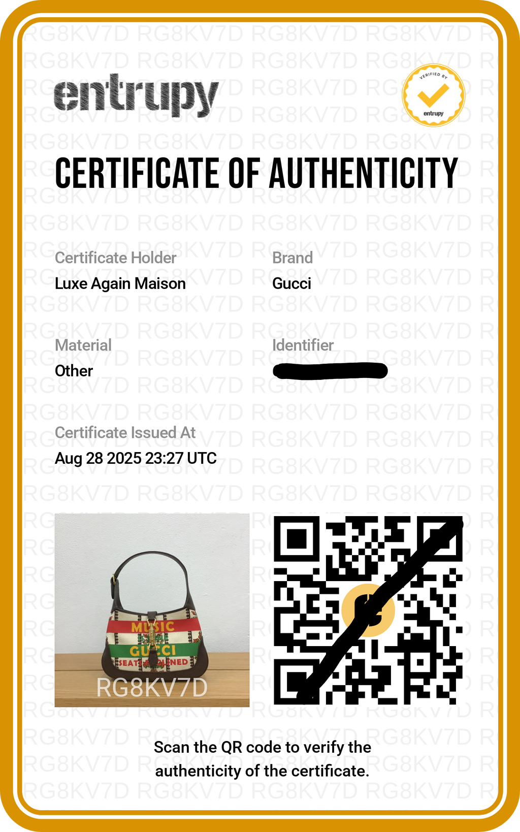 Pre-owned GUCCI Jackie 1961 Small E Barrier & W Griffin The R Crown 636706 Bag | Luxe Again Maison