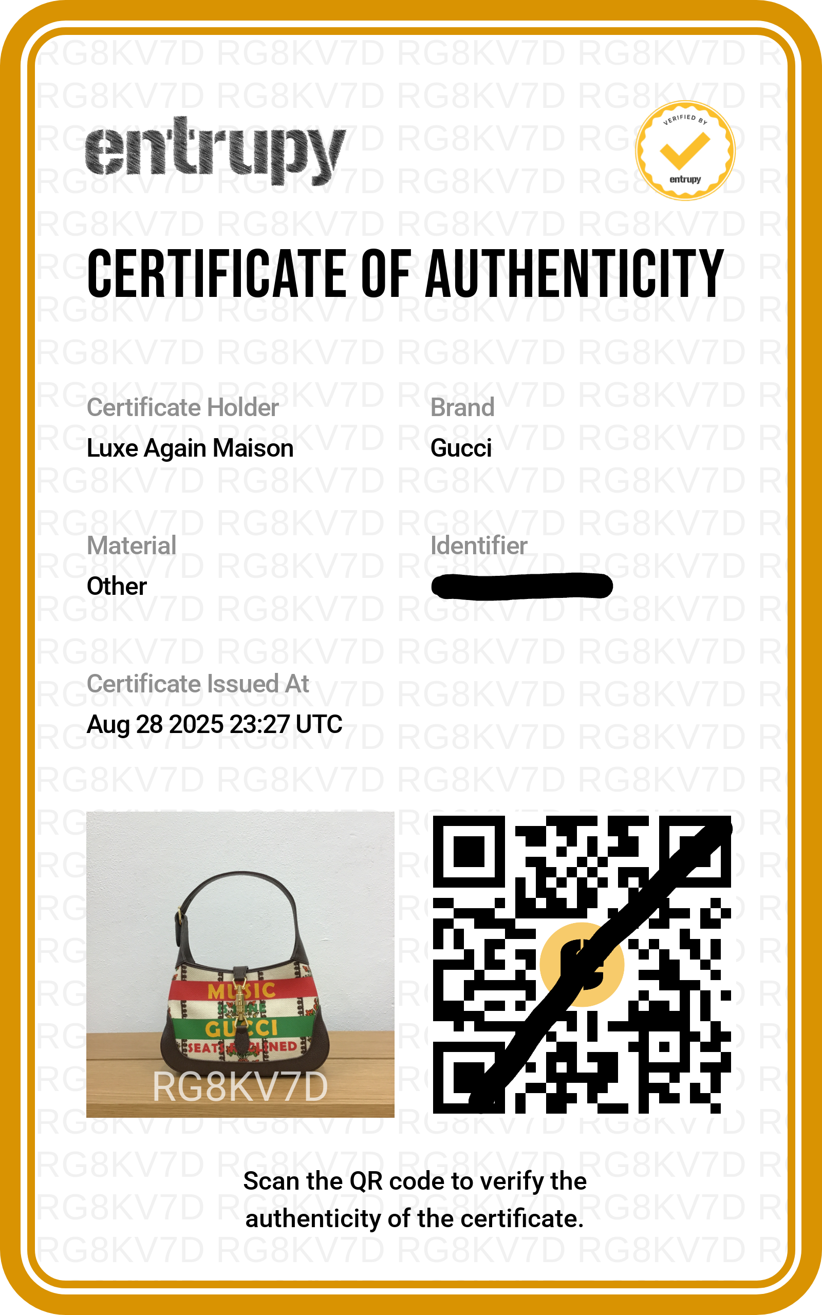 Pre-owned GUCCI Jackie 1961 Small E Barrier & W Griffin The R Crown 636706 Bag | Luxe Again Maison
