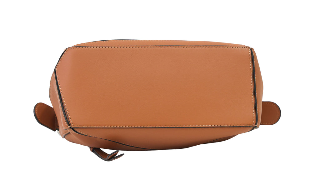 Preloved LOEWE Small Puzzle Edge Leather Tan Bag | Luxe Again Maison