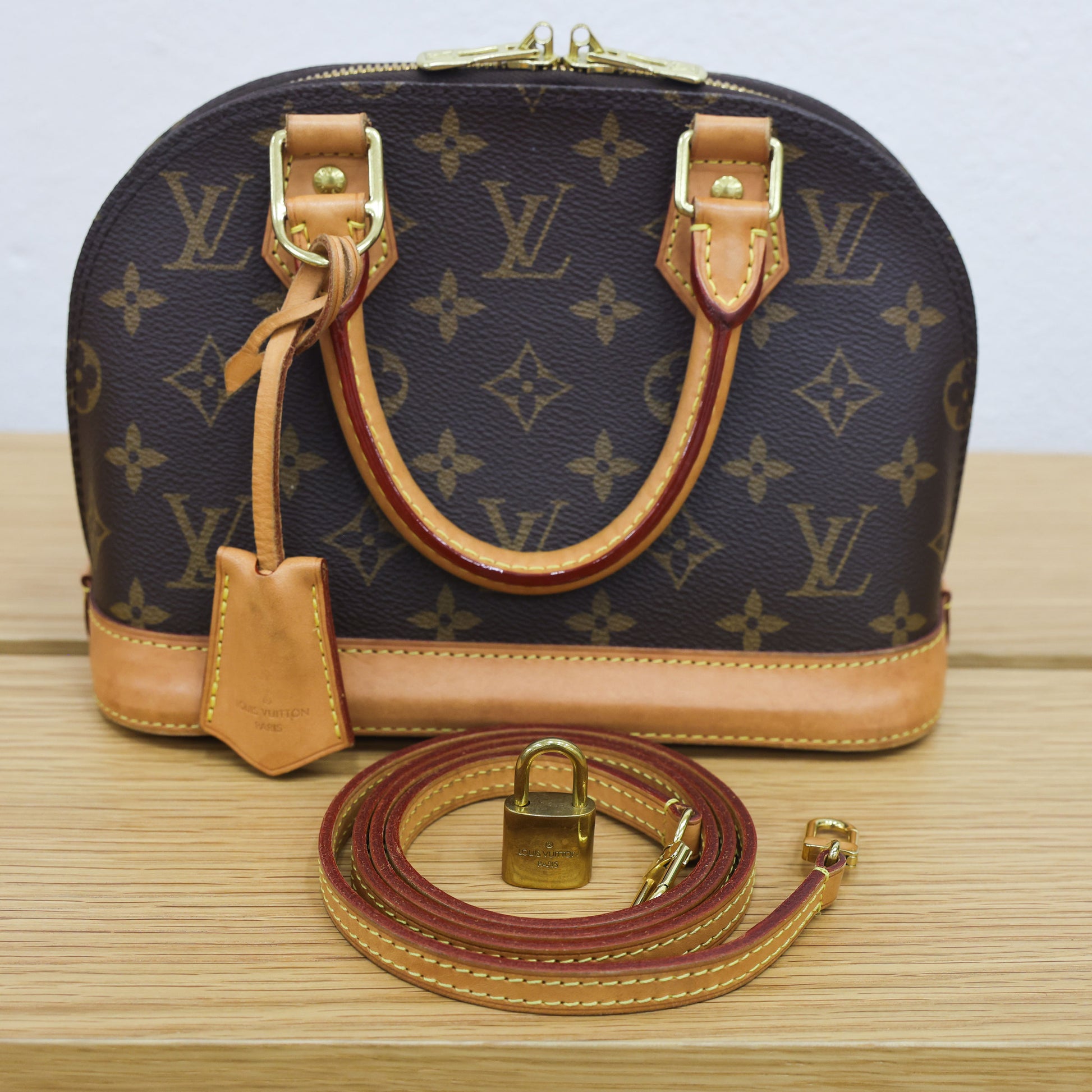 Preloved LOUIS VUITTON Alma BB Monogram M53152 Bag | Luxe Again Maison