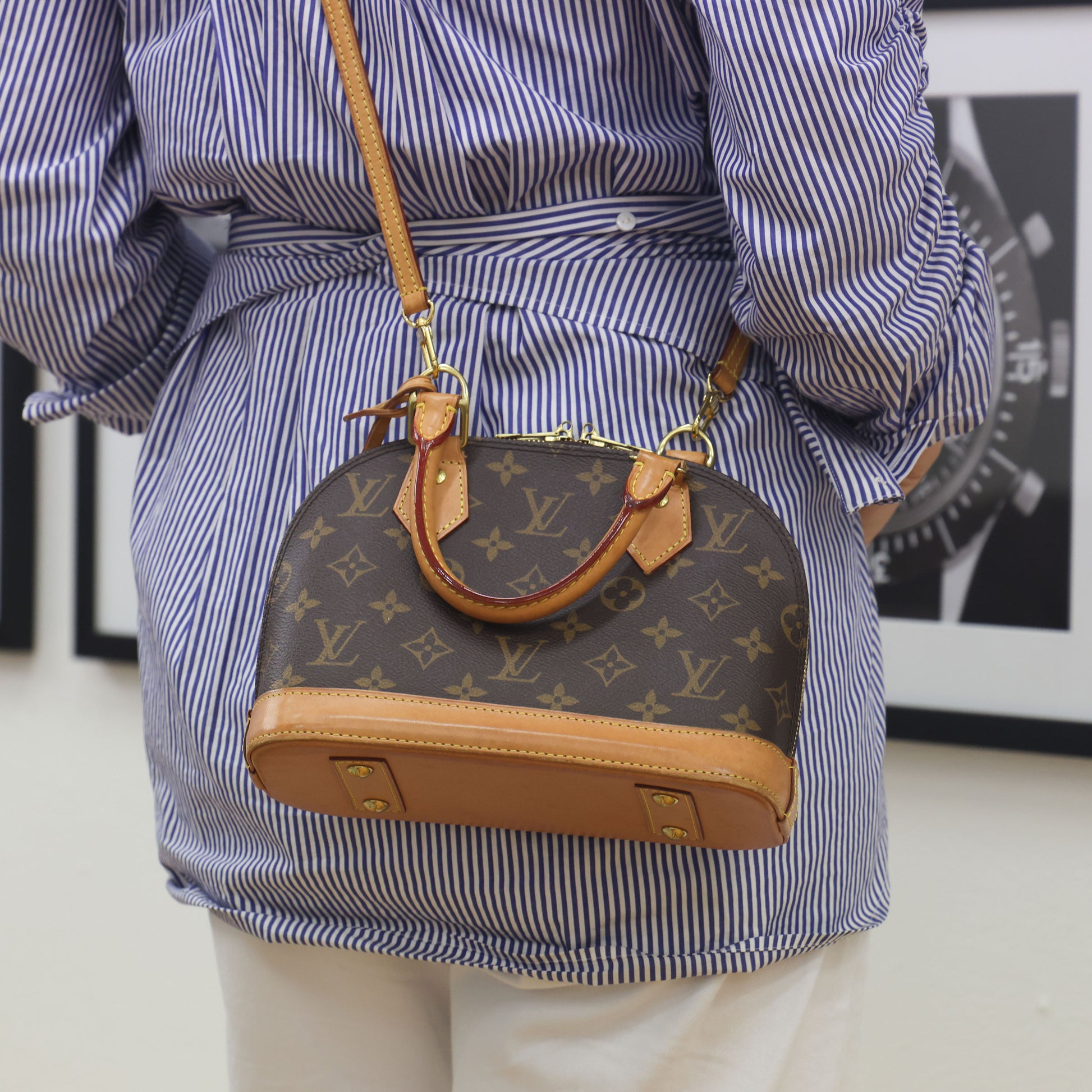 Preloved LOUIS VUITTON Alma BB Monogram M53152 Bag | Luxe Again Maison
