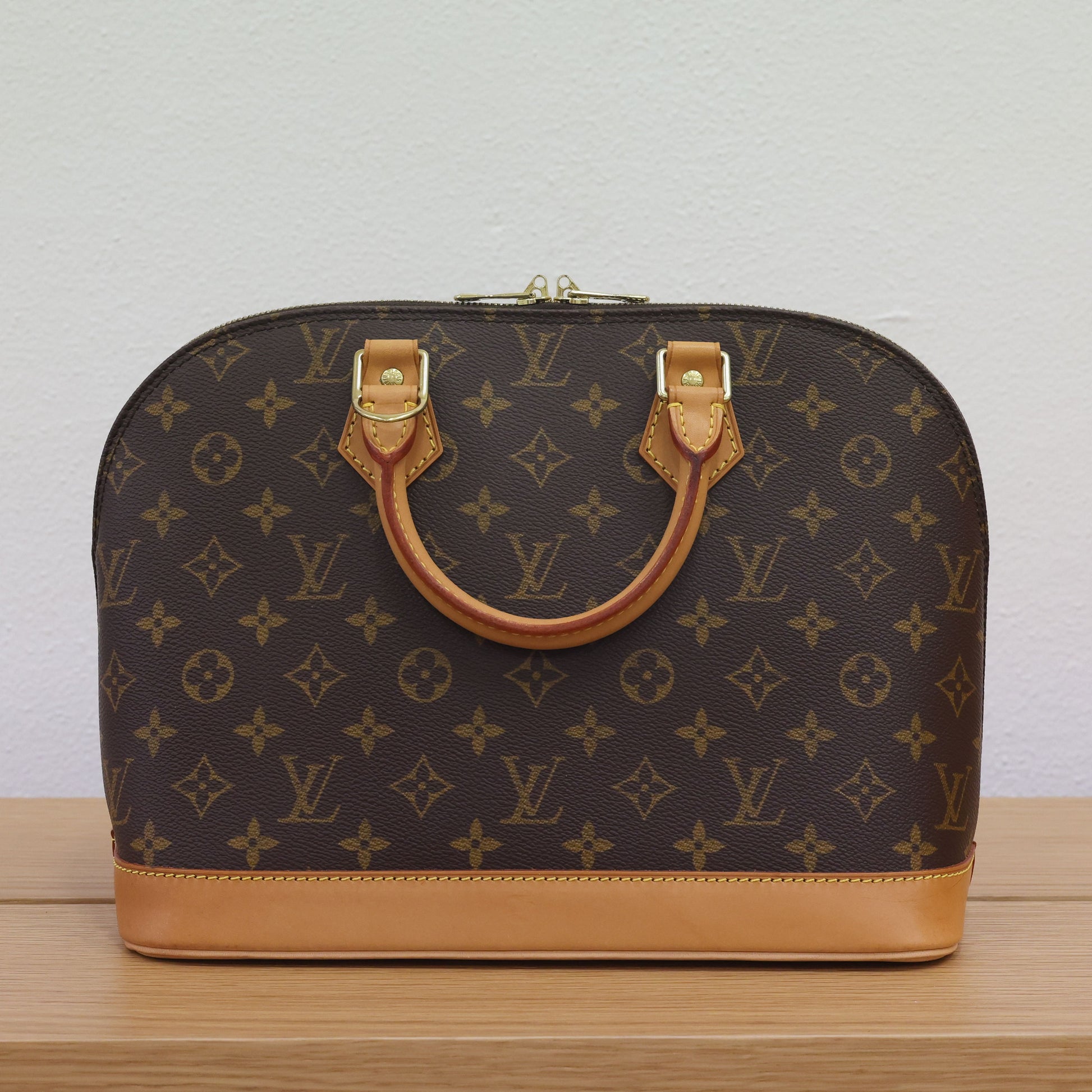 LOUIS VUITTON Alma Monogram M51130 Bag 1996