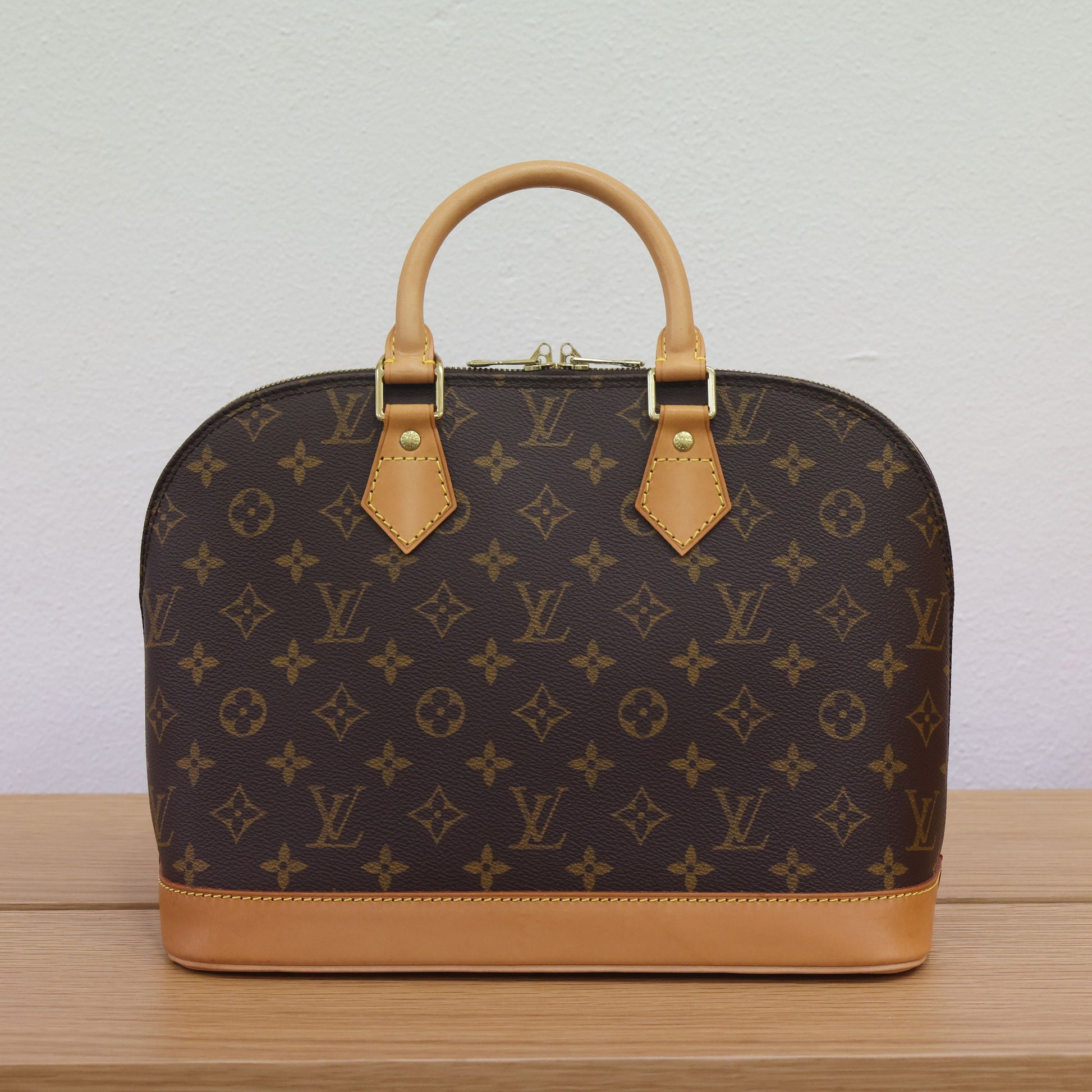 LOUIS VUITTON Alma Monogram M51130 Bag 1996