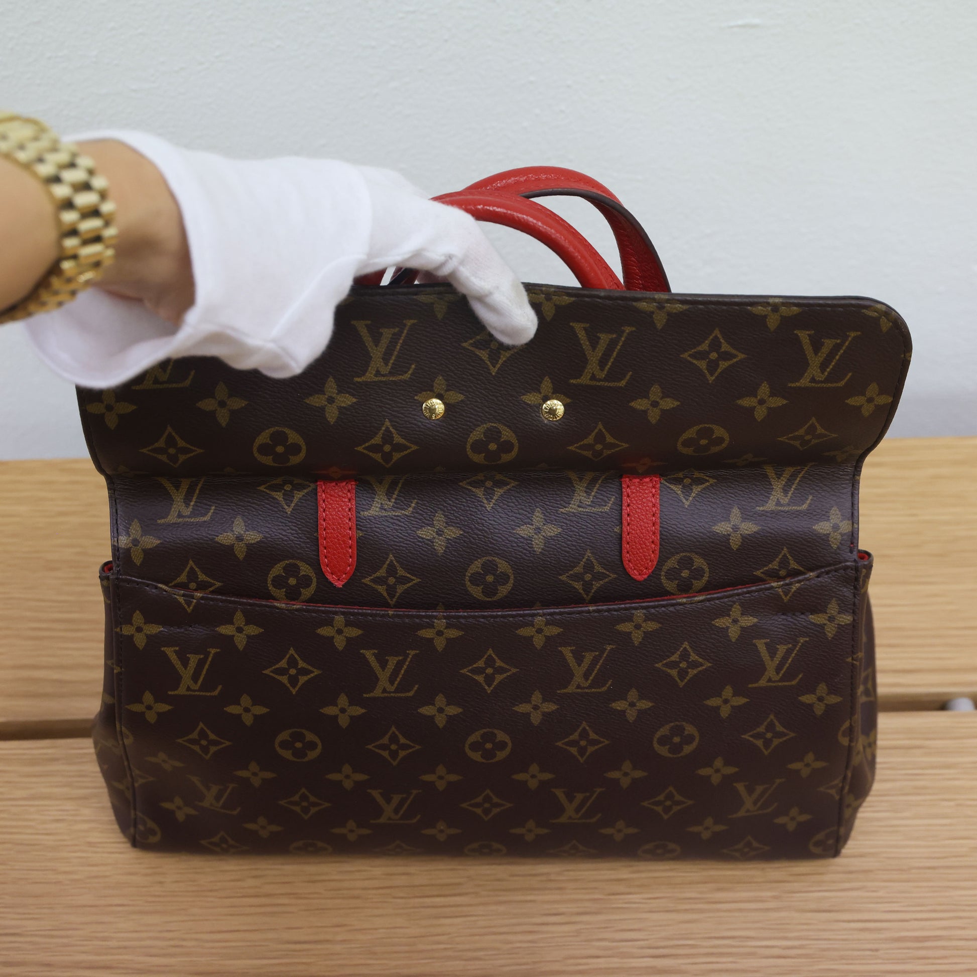 Preloved LOUIS VUITTON Cerise Monogram Venus Bag M41738 | Luxe Again Maison