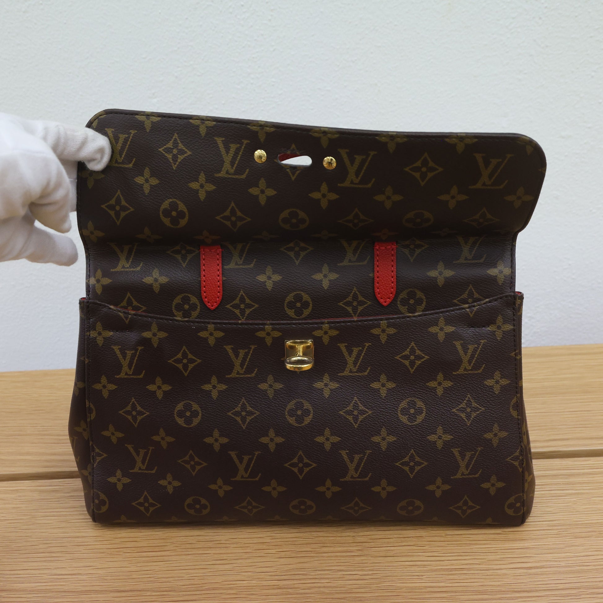 Preloved LOUIS VUITTON Cerise Monogram Venus Bag M41738 | Luxe Again Maison