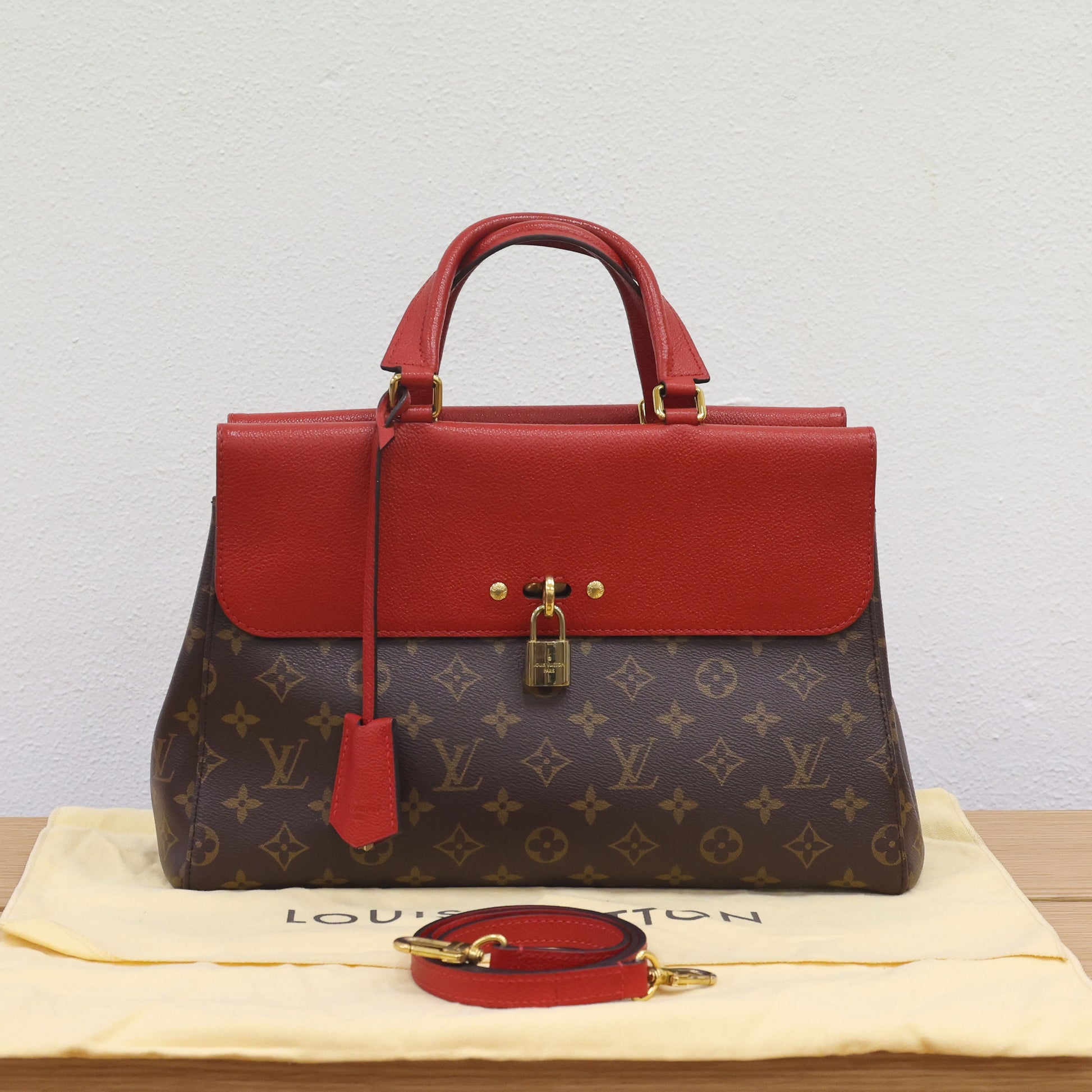 Preloved LOUIS VUITTON Cerise Monogram Venus Bag M41738 | Luxe Again Maison