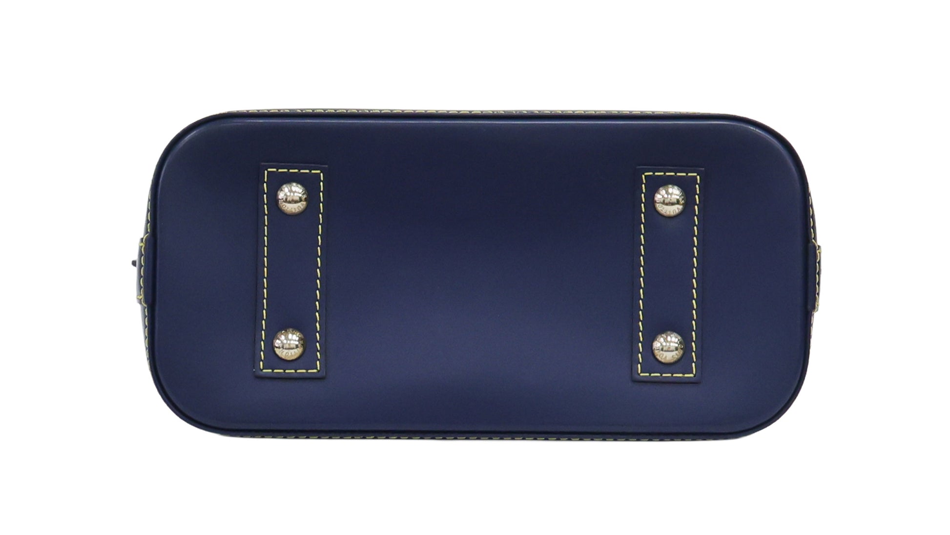 Preloved LOUIS VUITTON Epi Alma BB Red & Navy Blue  Luxe Again Maison