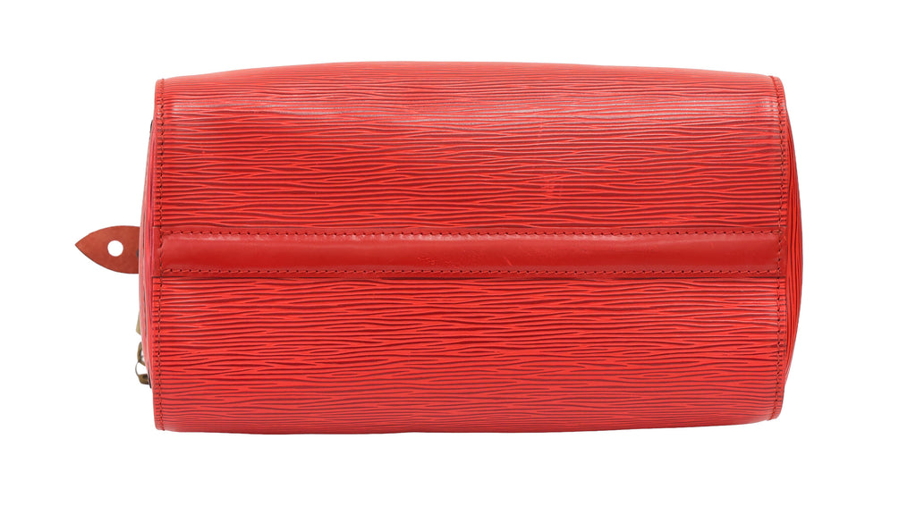 LOUIS VUITTON Epi Speedy 30 M43007 Red