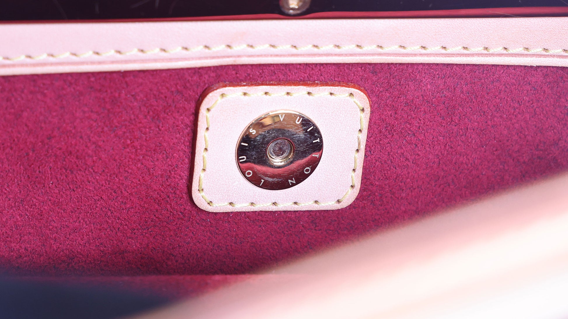 Preloved LOUIS VUITTON Judy PM Multicolore Monogram White Canvas x Leather Handbag | Luxe Again Maison