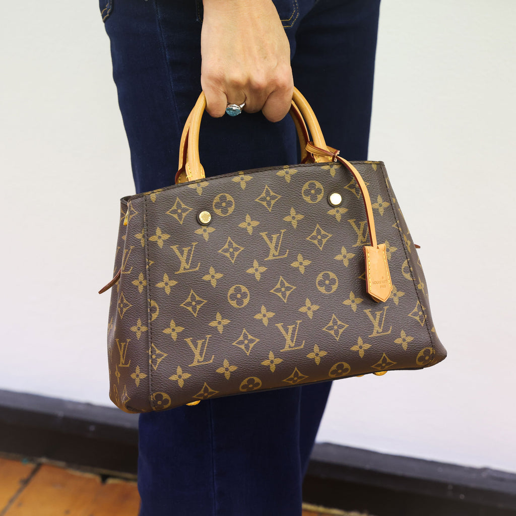 Preloved LOUIS VUITTON Montaigne Monogram BB Bag M41055 | Luxe Again Maison