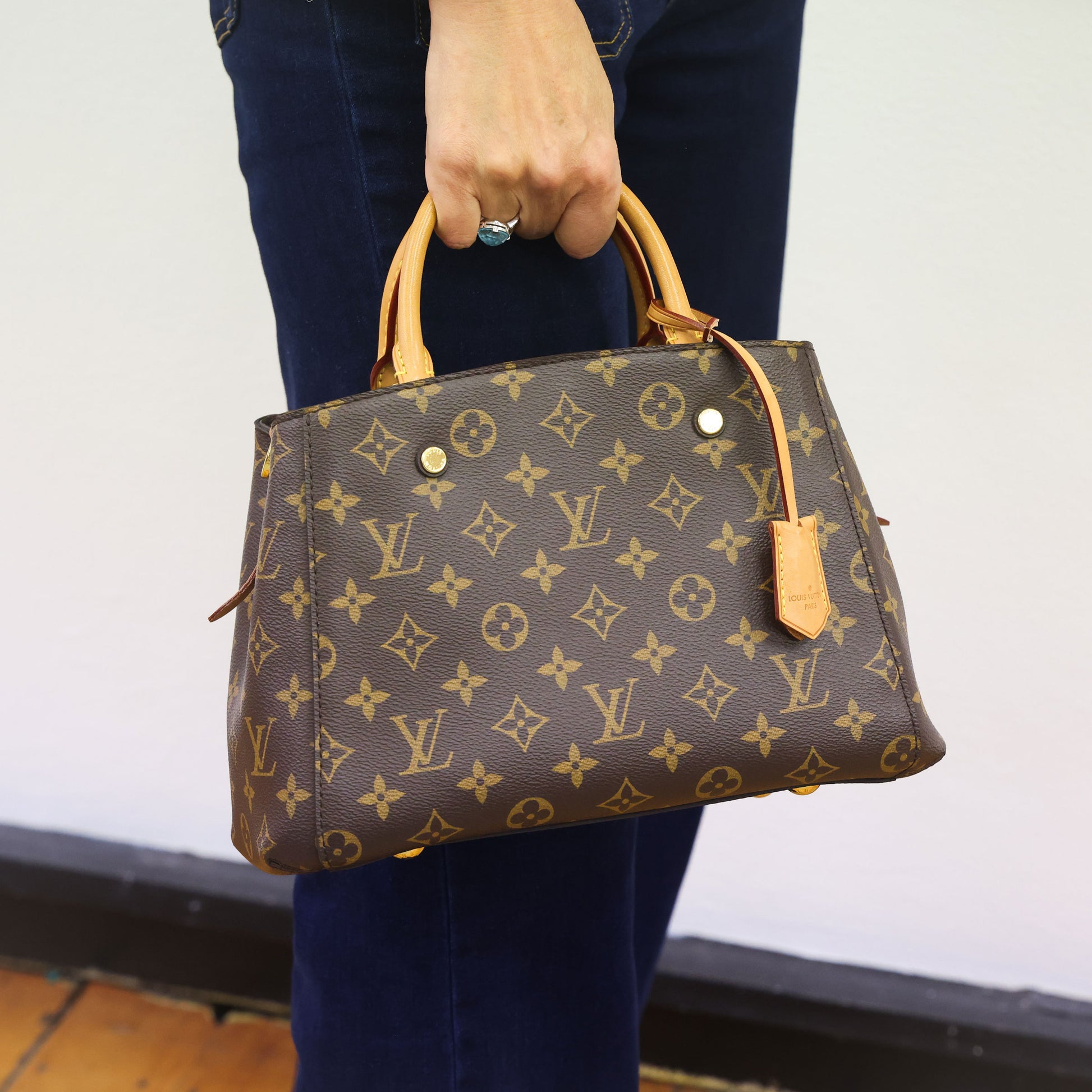 Preloved LOUIS VUITTON Montaigne Monogram BB Bag M41055 | Luxe Again Maison