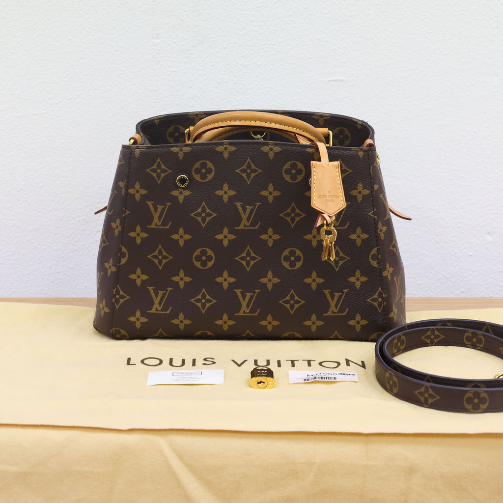 Preloved LOUIS VUITTON Montaigne Monogram BB Bag M41055 | Luxe Again Maison