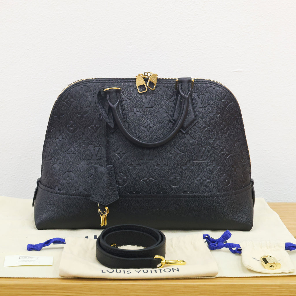Preloved LOUIS VUITTON Neo Alma PM 2 Way Monogram Empreinte Black M44832 | Luxe Again Maison