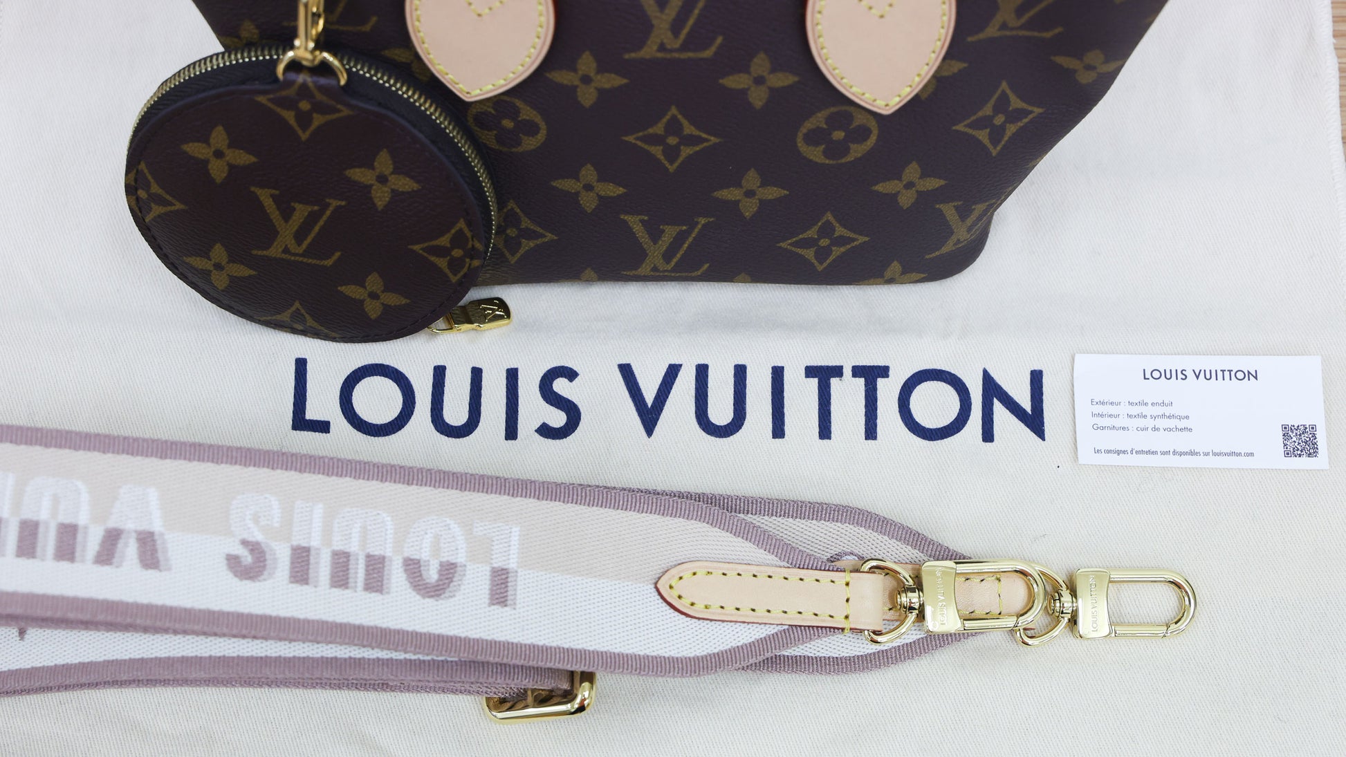 Preloved LOUIS VUITTON Neverfull BB Monogram M46705 Bag | Luxe Again Maison