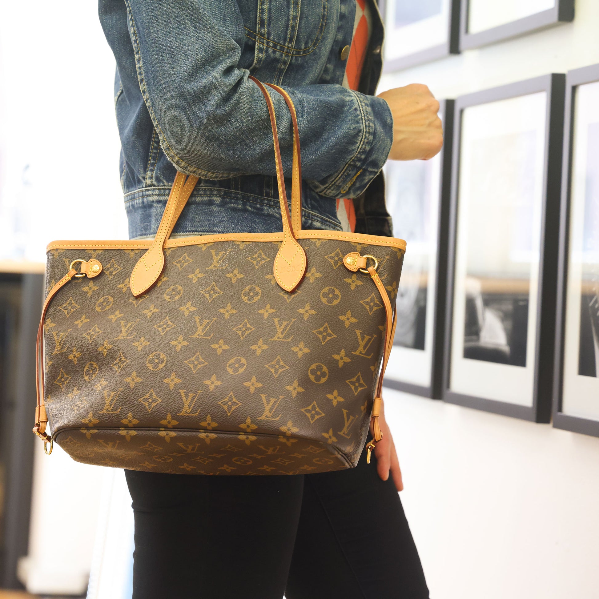 Preloved LOUIS VUITTON Neverfull PM Monogram Tote M41245 | Luxe Again Maison