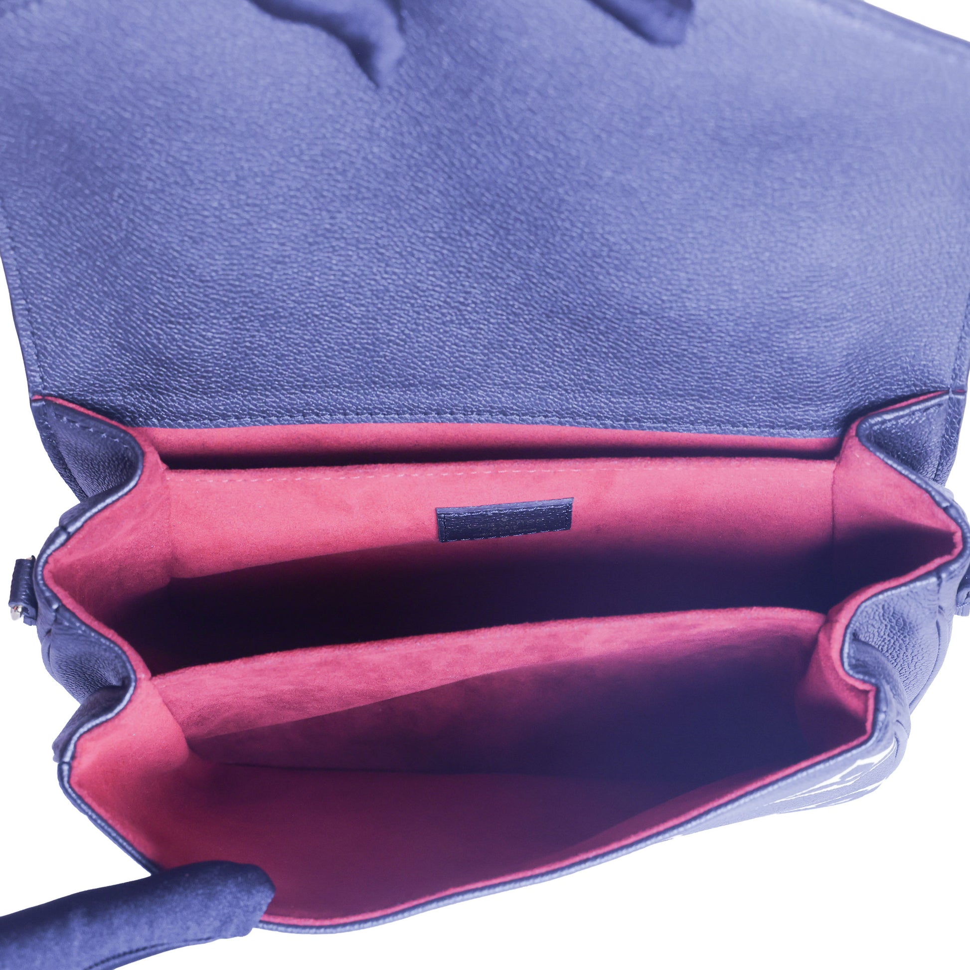 Preloved LOUIS VUITTON Pochette Metis Bicolour Monogram Empreinte Leather Black & Beige M45773 | Luxe Again Maison