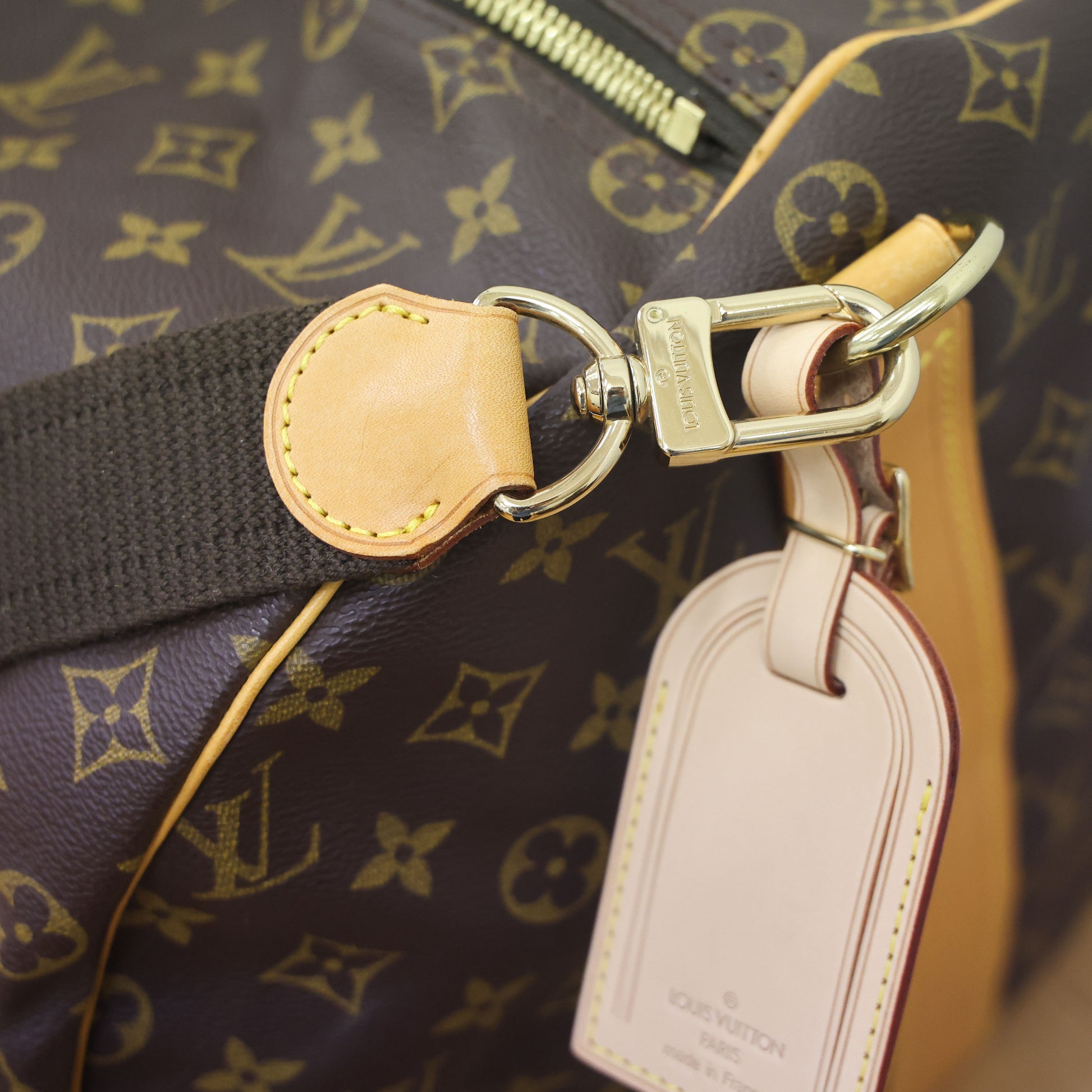 Preloved LOUIS VUITTON Sac Polochon Monogram Boston Bag M41222 | Luxe Again 