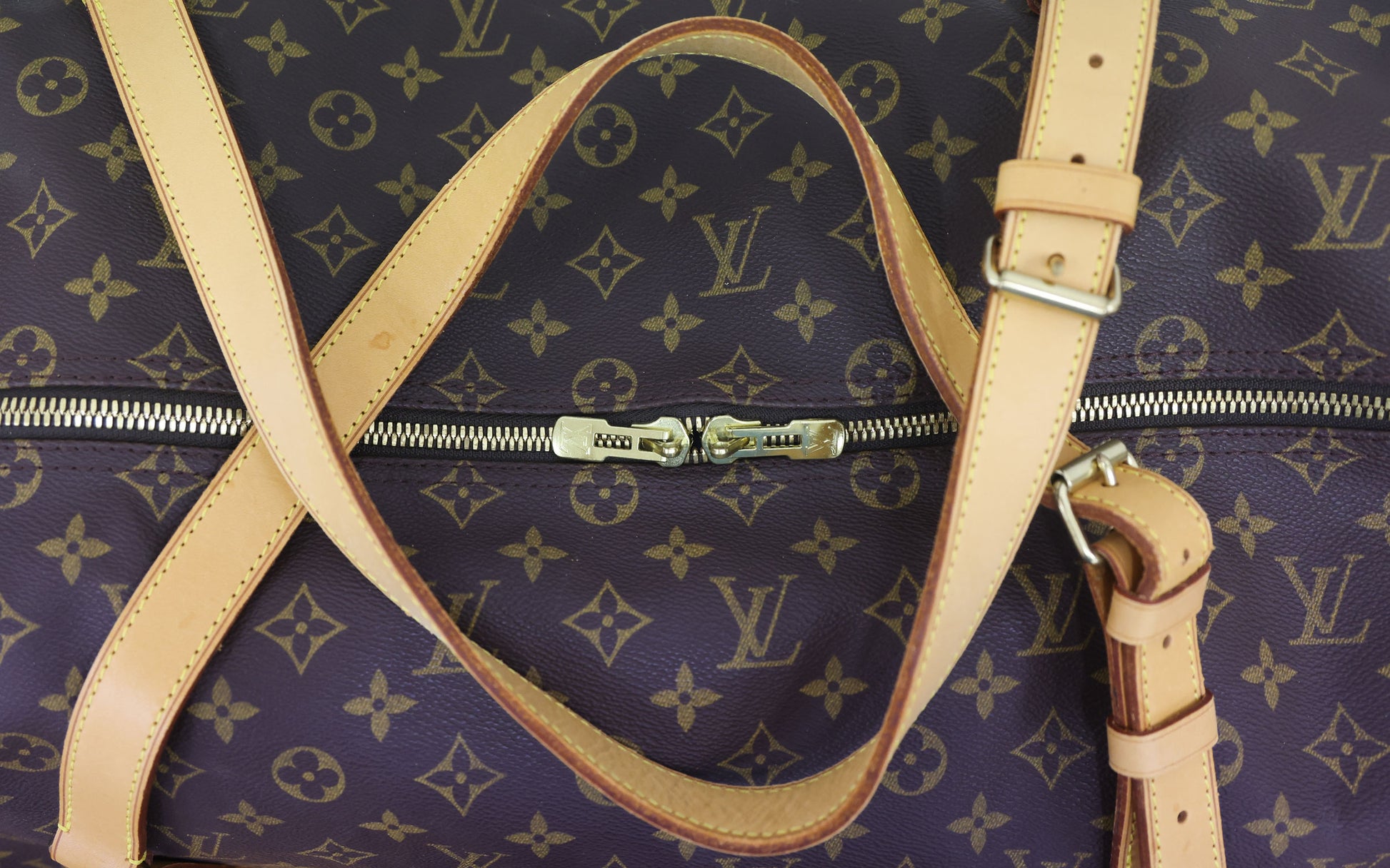 Preloved LOUIS VUITTON Sac Polochon Monogram Boston Bag M41222 | Luxe Again 