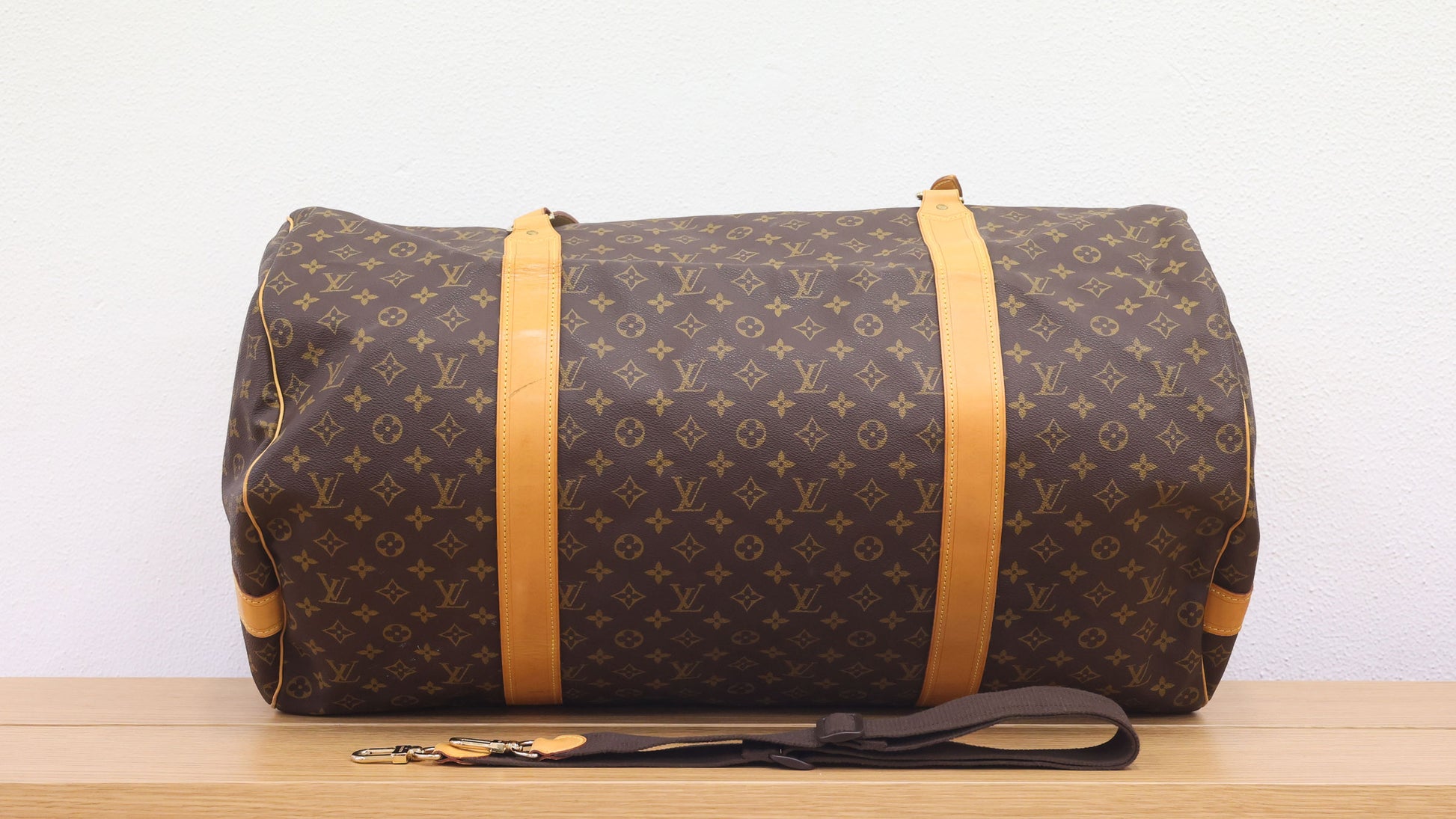 Preloved LOUIS VUITTON Sac Polochon Monogram Boston Bag M41222 | Luxe Again 