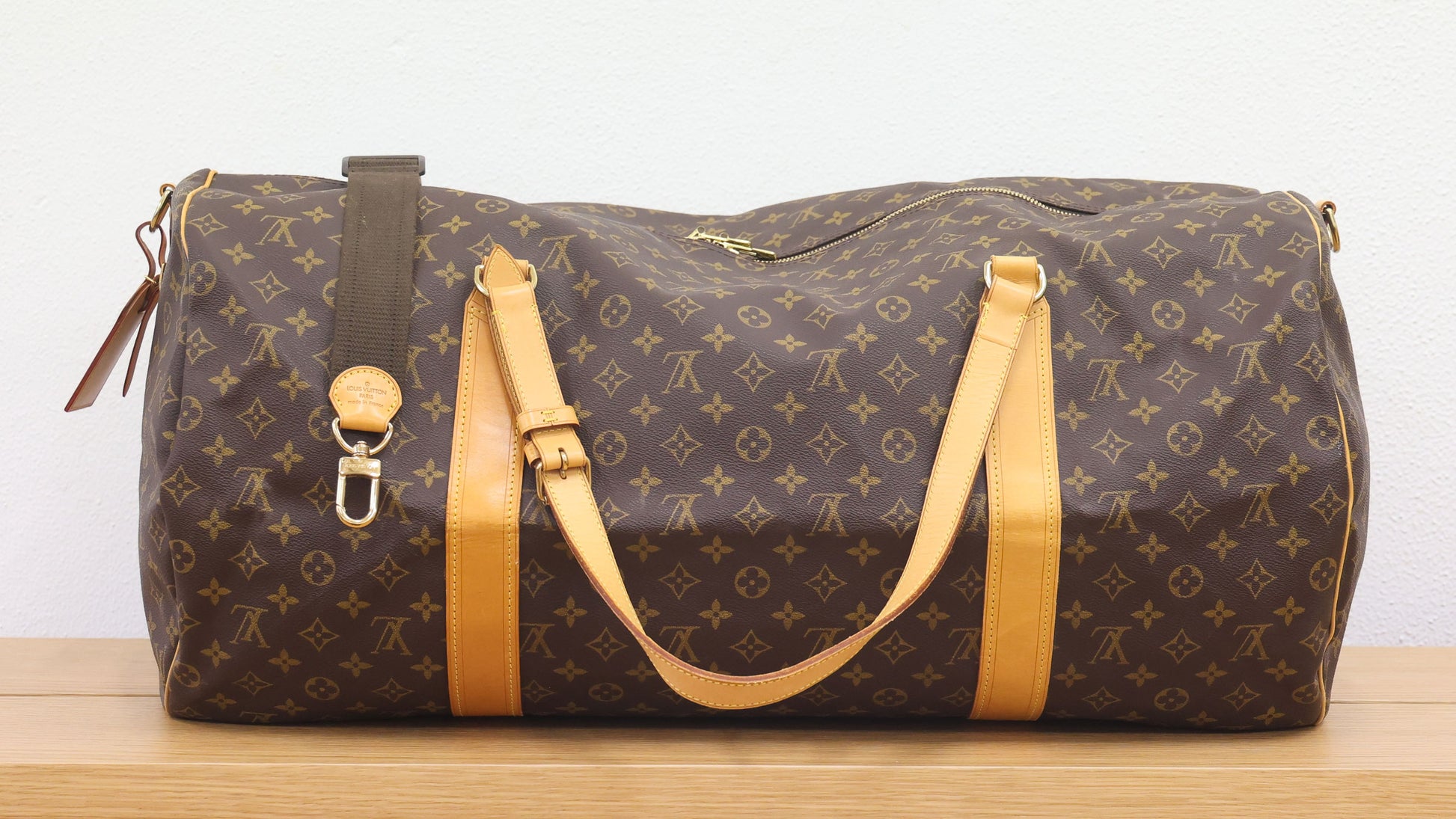 Preloved LOUIS VUITTON Sac Polochon Monogram Boston Bag M41222 | Luxe Again 