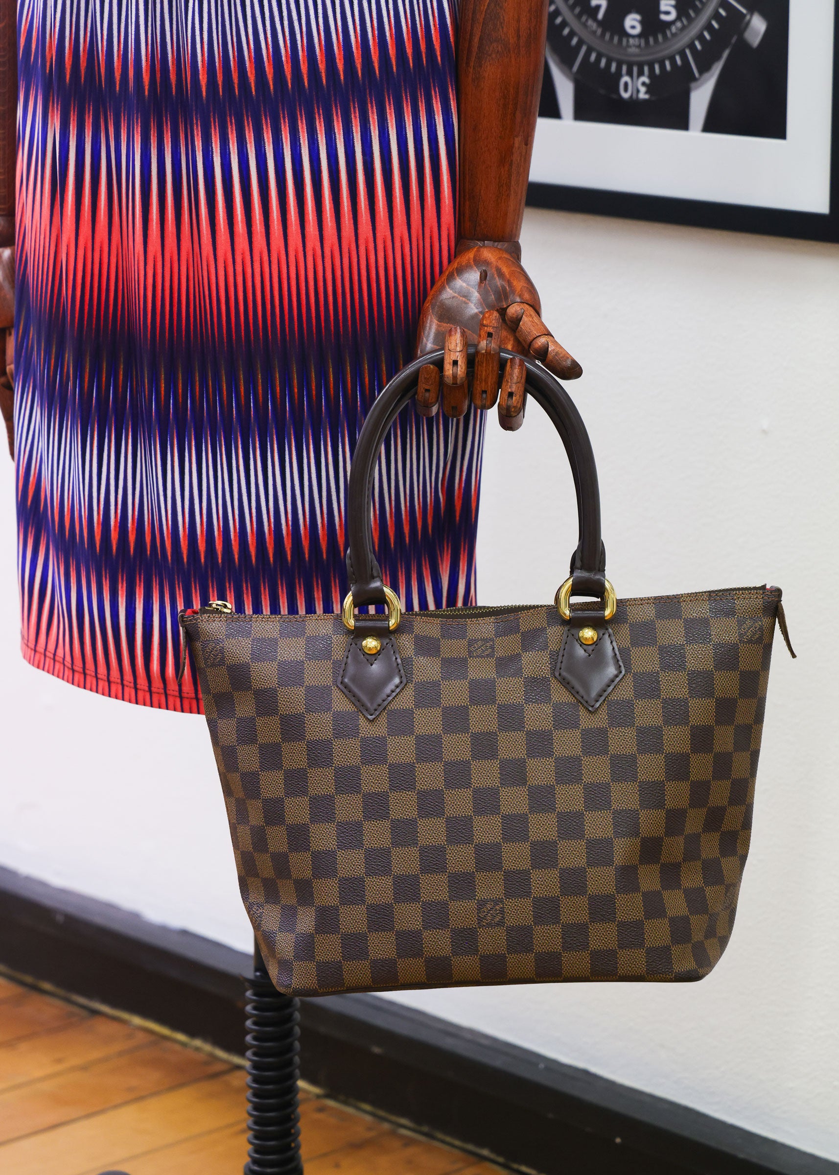 Preloved  LOUIS VUITTON Saleya PM N51183 Damier Ebene Tote | Luxe Again Maison