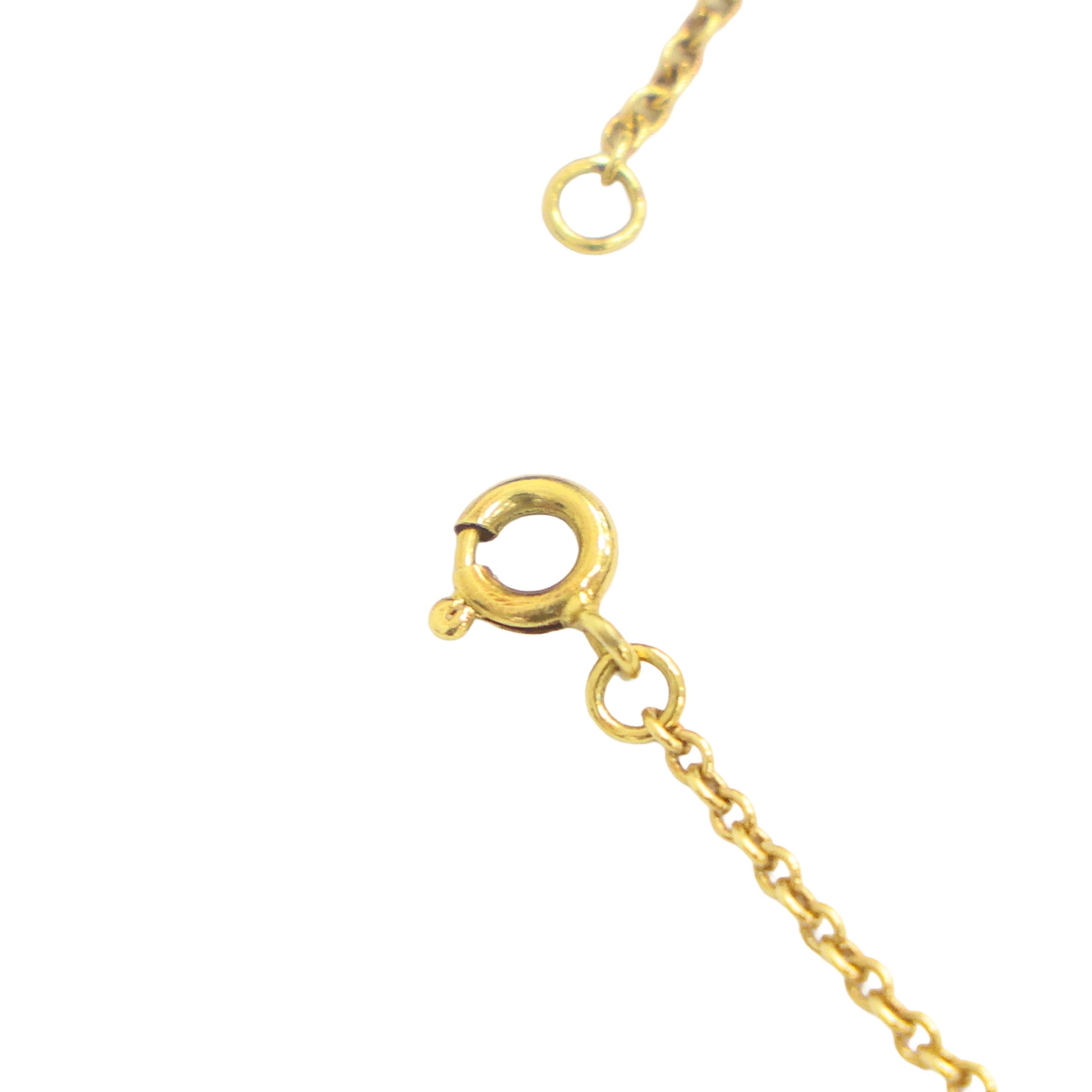 Preloved TIFFANY & Co x Elsa Peretti Open Heart Bracelet 18K Gold 2.9g Luxe Again Maison