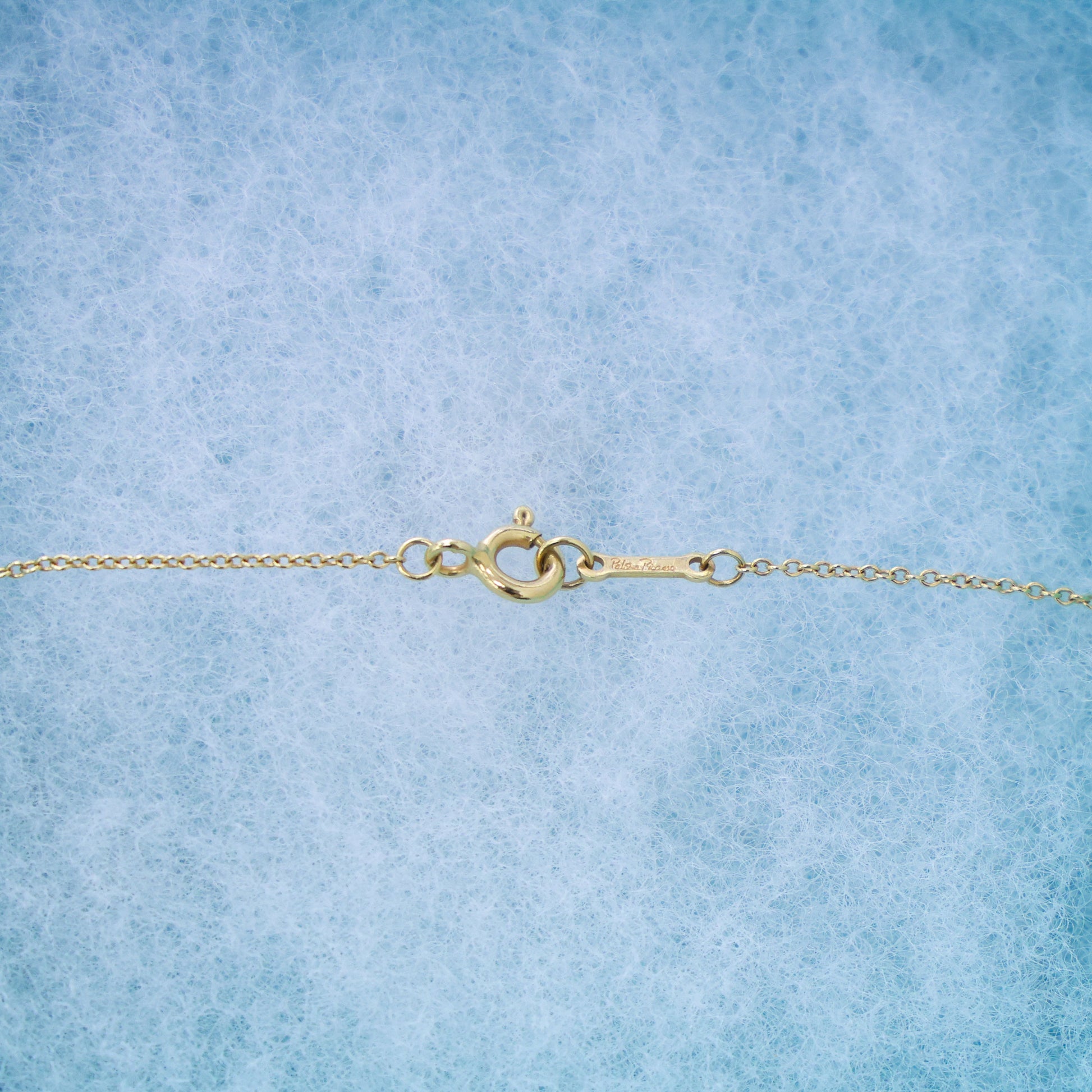 Pre-owned TIFFANY Paloma Picasso Loving Heart Small Necklace 18K Yellow Gold 2.6g | Luxe Again Maison