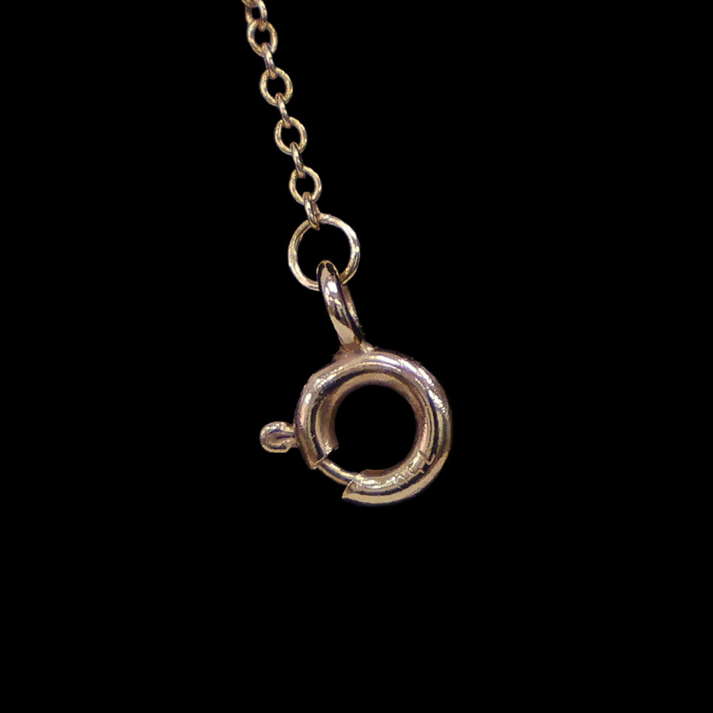 Preloved TIFFANY x Paloma Picasso Loving Heart Necklace 18K Rose Gold 2.2g | Luxe Again Maison