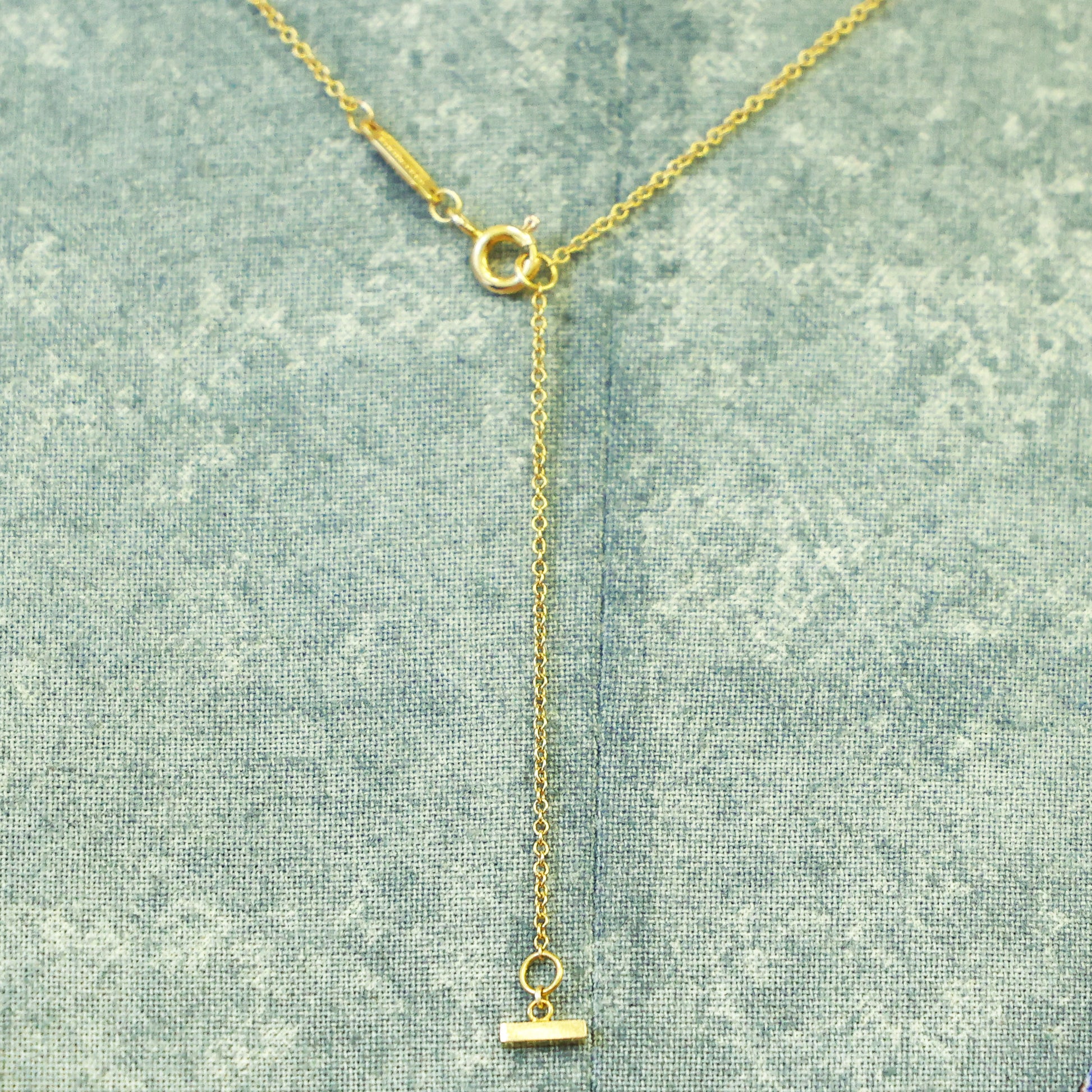 Preloved TIFFANY T Smile Small Necklace 18K Yellow Gold 2.9g | Luxe Again Maison